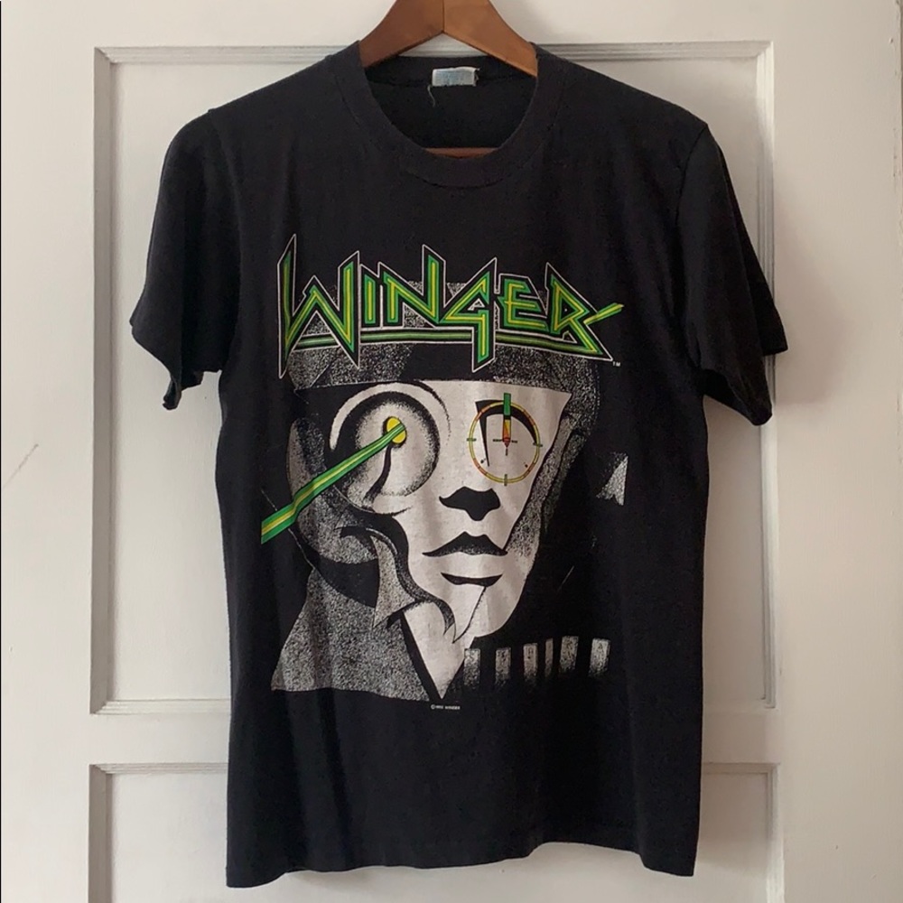 Vintage 80s Winger band T-shirt authentic